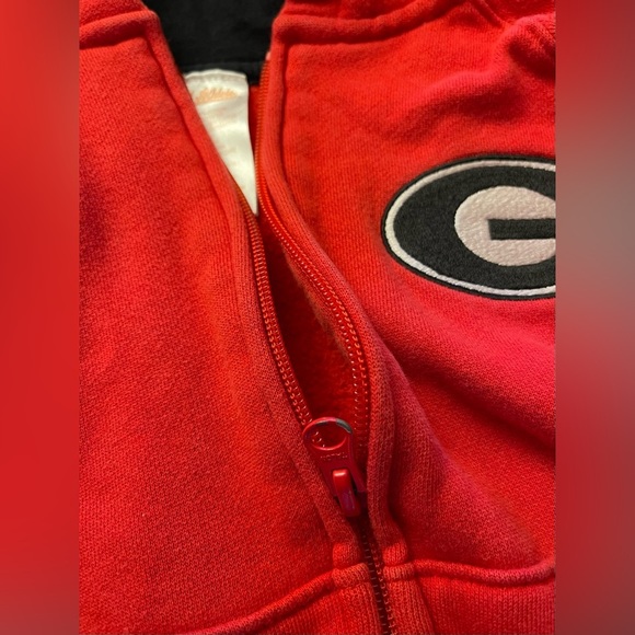 225 KID ATHLETE Jacket, Georgia Zip Up Hooded Jacket, Size 4T - Picture 3 of 3